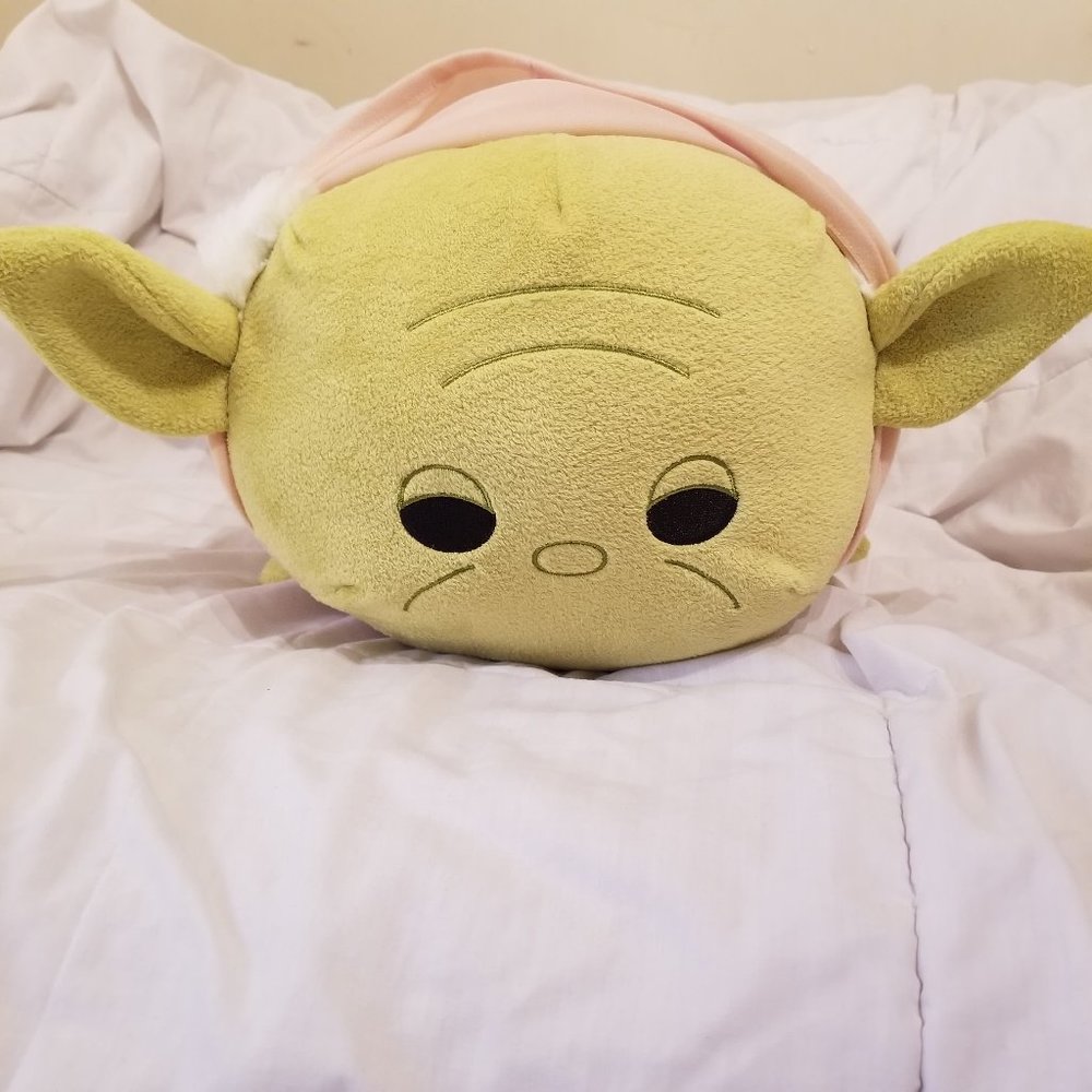 Large Yoda Tsum Tsum Plush 16"